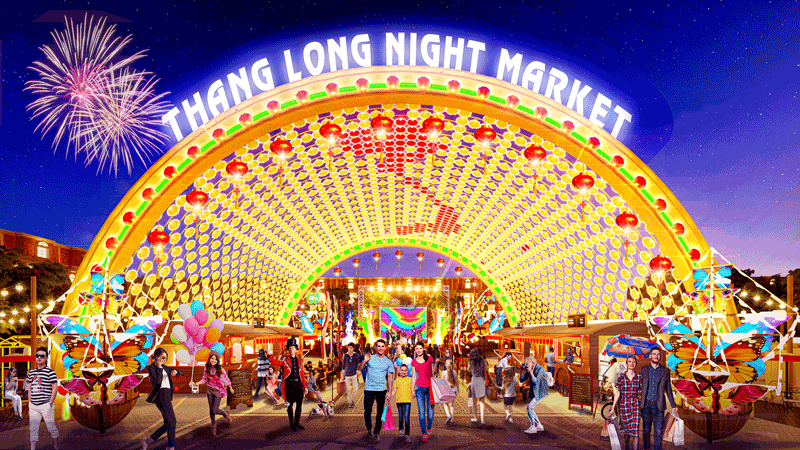 Thăng Long Night Market - Chợ đêm mới mở tại KCN Bàu Bàng